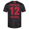 Camisolas Bayer 04 Leverkusen Edmond Tapsoba 12 1º Equipamento Principal 2025-26 Manga Curta